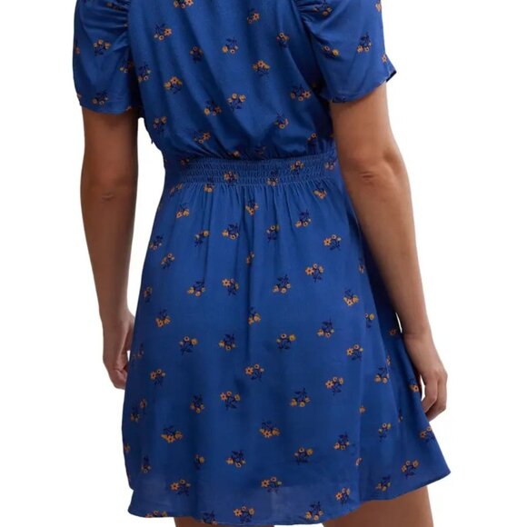 FREE PEOPLE Everyone's Favorite Minidress in Blue Combo - Picture 4 of 6